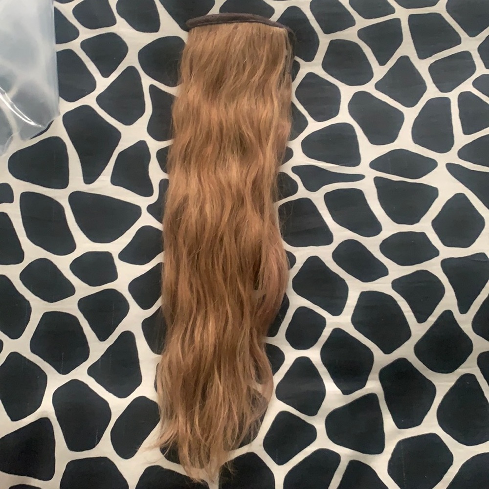 Wrap ponytail